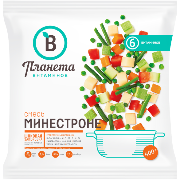 "ПЛАНЕТА ВИТАМИНОВ" смесь минестроне